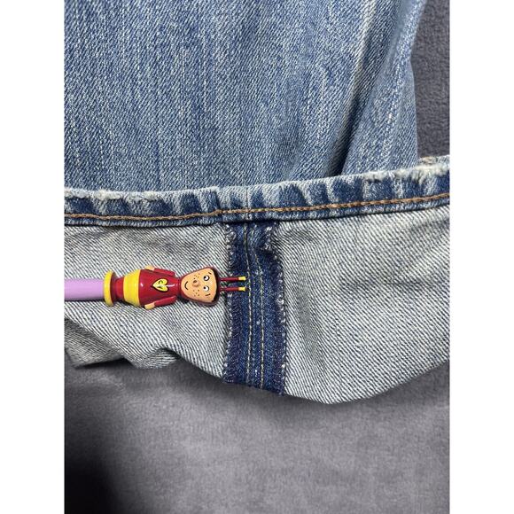 Polo Ralph Lauren Jeans Men 35/30 Blue Denim 100% Cotton Light Wash Straight Leg - Picture 6 of 6